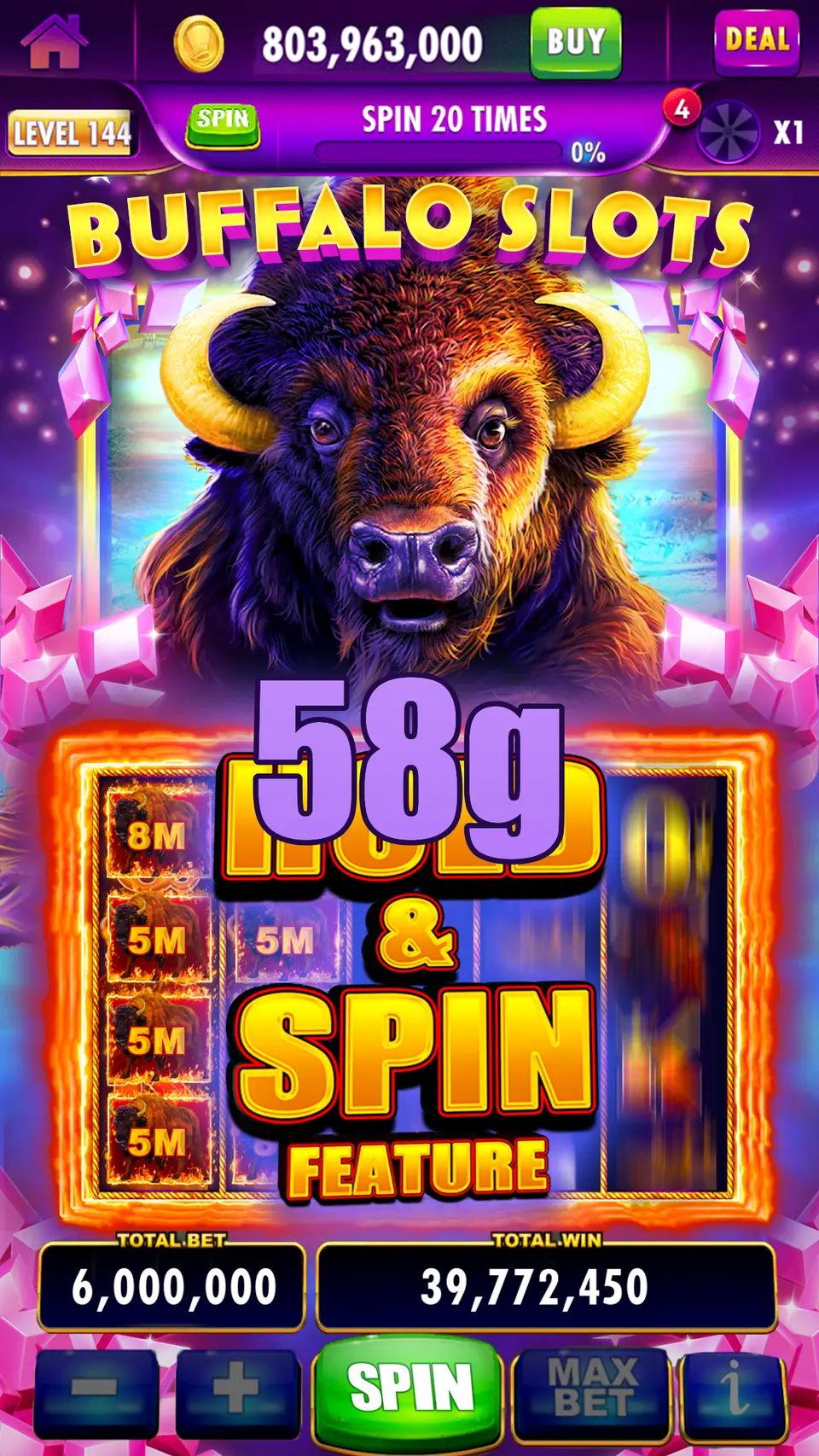 58g Capturas de tela - APK Oficial